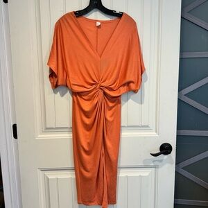 Dress with Dolman Sleeves